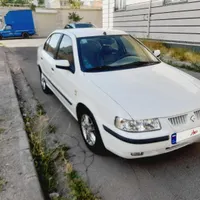 سمند LX سفید بدون رنگ مدل ۹۰