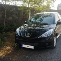 ماشین 207مشکی مدل1402