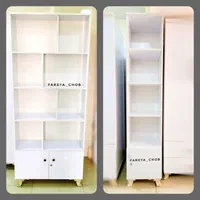 شلف کتابخانه باکس دکوری