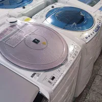 ماشین لباسشویی شارپ هوشمند ژاپنی فول اتوماتیک|ماشین لباسشویی و خشککن لباس|اهواز, سپیدار|دیوار