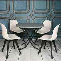 صندلی ناهارخوری پلاستیکی ویلا باغی مدل مینو