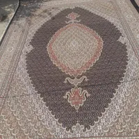 فرش دستبافت ریز ماهی جف 9متری به رنگ سرمه ای|فرش|اردبیل, |دیوار
