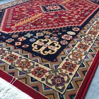 فرش سنتی ستاره کویریزدقرمز طرح شاهسون|فرش|تهران, امام حسین|دیوار