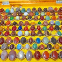 انگشتر باباقوری شجر نقره اصل