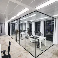 پارتیشن های شیشه ای آلومینیوم|دفتر کار|تهران, الهیه|دیوار