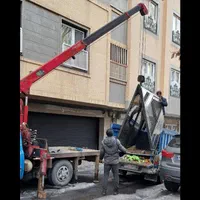 جرثقیل نیسان دکل بلند۲تن