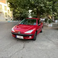 پژو 206 تیپ ۲ قرمز رژ، مدل ۱۳۸۸|خودرو سواری و وانت|تهران, طرشت|دیوار