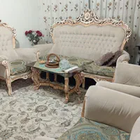 مبلمان 9نفره استیل|مبلمان خانگی و میز عسلی|اصفهان, ارغوانیه|دیوار