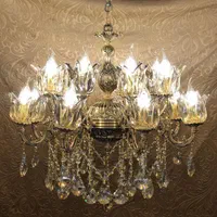 لوستر ۱۶ شعله به شرط برنز