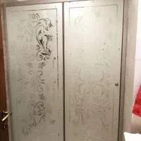کابین دوش شیشه طرح دار