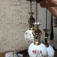 چراغ آویز داخل اتاق خواب و آشپزخانه سه تایی وتکی|لوستر و چراغ آویز|کرج, حیدرآباد|دیوار