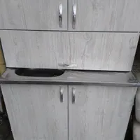 کابینت زیر گاز و زیر سینک وآبچکان هود جدا کد3000|مصالح و تجهیزات ساختمان|رشت, معلولین|دیوار
