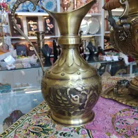 سماور شب یلداذغالی وگازی ۹لیتری برنجی آنتیک ضخیم|سماور، چای‌ساز، قهوه‌ساز|مشهد, چهارباغ|دیوار