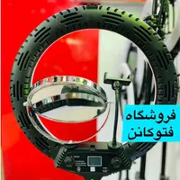 رینگلایت ۹۶ وات حرفه ای دارای نمایشگر و کیف