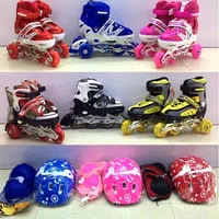 کفش اسکیت اسکوتر با ست کامل نو  وآکبند