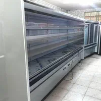 فن قفسه هایپری ۶۷ یخچال پرده هوا فروشگاهی جزیره