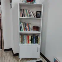 کتابخانه تک درب|کتابخانه، شلف، قفسههای دیواری|اسلامشهر, شهرک الهیه|دیوار