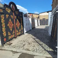 درب ۳ لت حیاطی درب باغی نفررو داخل باغ در