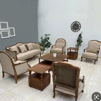 مبل کلاسیک مدل * بالا گرد (پاکدامن)|مبلمان خانگی و میز عسلی|قم, کلهری|دیوار