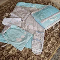 رو تختی و آویز تخت . سبد اسباب بازی .لوستر .|تخت و صندلی بچه|مشهد, فرهنگیان (شهرک غرب)|دیوار