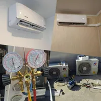 سرویس نصب تعمیرات کولر اسپیلت پکیچ آبگرمکن لولهکشی|خدمات پیشه و مهارت|رشت, یخسازی|دیوار