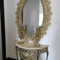 کنسول اینه شمعدان