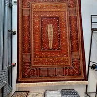 فرش بلوچی تک درخت زندگانی ۹ متری ۷۰۰ شانه|فرش|مشهد, امیر|دیوار