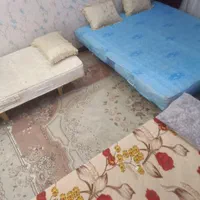 تخته خواب و تشک دوعدد تک ویک دونفره|حراج|اصفهان, شیخ طوسی|دیوار