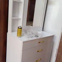 دراور آینه دار و میزآرایش ریلی|جاکفشی، کمد، دراور|کرج, خرمدشت|دیوار