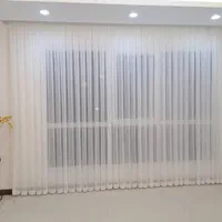 پرده حریر پانچ مخمل پانچ تحویل درب منزل