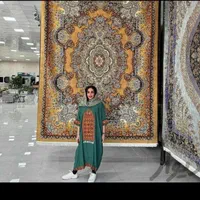 فرش دستباف گونه سبک ابریشم گل زنده ۱۰۰رنگ|فرش|اهواز, پادادشهر|دیوار