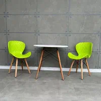 میز و صندلی ناهارخوری ۲ نفره زین اسبی