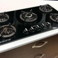 اجاق گاز رومیزی صفحه استیل & شیشه ای|اجاق گاز و لوازم برقی پختوپز|پیشوا, |دیوار