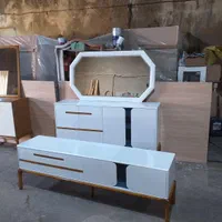 ست کنسول و میزTV مدل نگین|بوفه، ویترین، کنسول|ارومیه, |دیوار