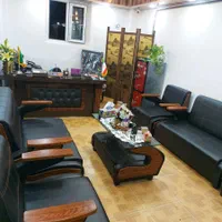 ست مبل اداری /کتابخونه وکیوم /میز مدیریت امپراطور|مبلمان اداری|رشت, فرودگاه سردار جنگل رشت|دیوار