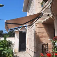 سقف متحرک کششی پارکینگ سایبان برقی پارچه ای شرایطی|خدمات پیشه و مهارت|اصفهان, آبشار|دیوار