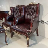 مبل چوبی اداری٪مبل ومیزمدیریت مدل اطلس ماهگونی|دفتر کار|چهاردانگه (تهران), |دیوار