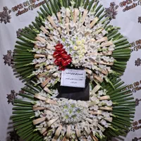 تاج گل برای تبریک ترحیم عمده تکی بازارگل اصلی