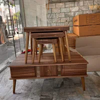 میزعسلی آینه میز عسلی جلو مبلی جلومبلی گلمیز