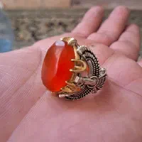 انگشتر نقره عقیق یمنی|جواهرات|شیراز, دارالرحمه|دیوار