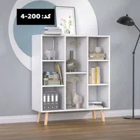 قفسه و کتابخانه‌های تمام MDF شیک و ژورنالی کد 101|کتابخانه، شلف، قفسه‌های دیواری|کرج, باغستان|دیوار