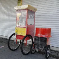 دستگاه پفیلا و پشمک ساز پاپ کورن پاپ کرن چوب حصیر|فروشگاه و مغازه|تهران, کوثر|دیوار