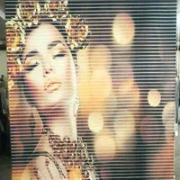 پرده چاپی سالن زیبایی بانوان|پرده، رانر، رومیزی|تهران, دریاچه شهدای خلیج فارس|دیوار