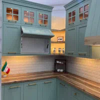 کابینت نئوکلاسیک مدرن پلی اورتان انزو شرکت فرح چوب|مصالح و تجهیزات ساختمان|تهران, شهرک شهید باقری|دیوار