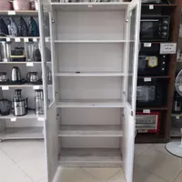 کتابخانه زونکن خور درب شیشه اثاث مارکت|کتابخانه، شلف، قفسه‌های دیواری|سیرجان, |دیوار