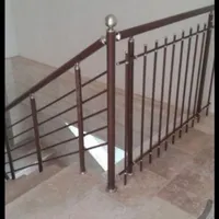 نرده استیل نرده راه پله و حفاظ پنجره و بالکن|خدمات پیشه و مهارت|الوند, |دیوار
