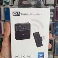 میکروفون یقه ای بی سیم sx8
