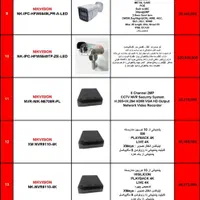 فروش دوربین و NVR (5مگ /8مگ) ip برند نایک ویژن|دوربین مداربسته|تهران, جی|دیوار