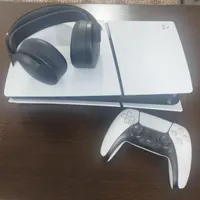 ps5 slim standard با هدست plus 3D ps5