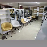 صندلی اصلاح کوپ آینه و میز سالن آرایشگاه زیبایی